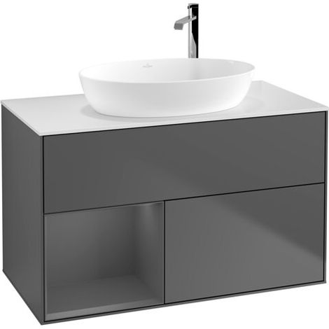 Villeroy & Boch G891GKGK Meuble sous-vasque Finion G89 (1/2)