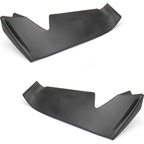 Winglet Aerodynamik-Flügel-Kit Spoiler Zubehör für Aprilia Schwarz--