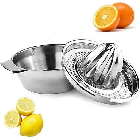 pair Presse-Agrumes Presse Citron en Manuel Acier Inoxydable Professionnel, Anti-Goutte-Fei Yu (1/4)