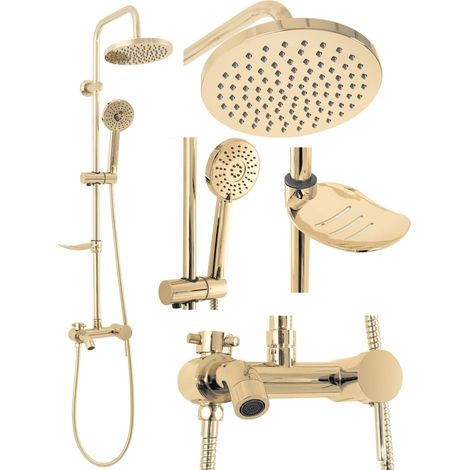 Shower set REA Luis Gold (1/4)