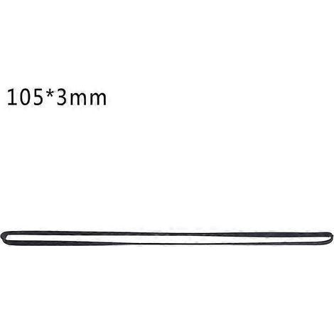 Courroie d'entraînement plate de 3 mm de large pour platine vinyle LP (1/4)