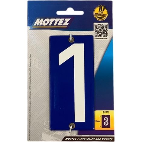 Numéro de maison chiffre 1 (1/3)