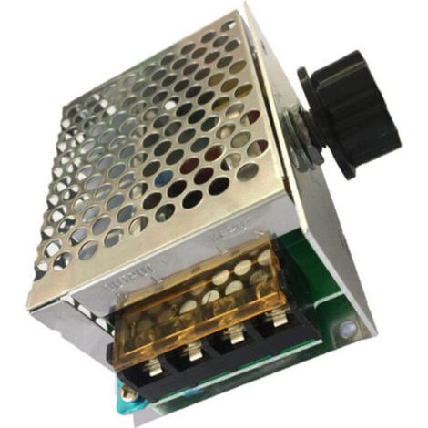 AC 220 V 4000 W Haute Puissance SCR Régulateur de Tension Électronique Régulateur de Régulateur de Vitesse du Thermostat (1/3)