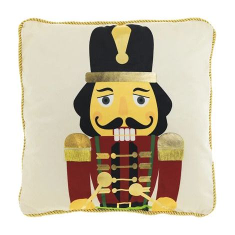 Cuscino Schiaccianoci 45x45cm Bianco