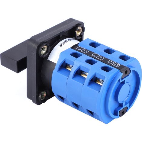 BERM BEM28-25/3 D0724 Commutateur Inverseur Universel 690V 25A 3 Positions Sélecteur Rotatif à Came (1/5)
