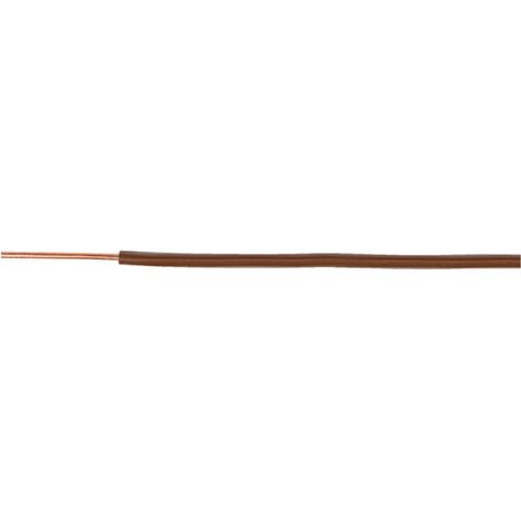 Cavo di installazione H05V-U (DY) 2,5 marrone /100 m/