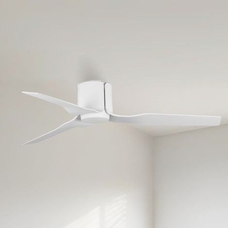 MICA Ventilatore da Soffitto Bianco con Luce Ø132 cm
