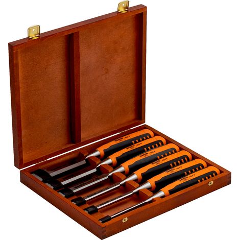 Bahco 424P-S6-EUR herramienta de carpintería Juego de cinceles