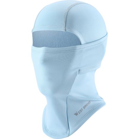 Casquette faciale chaude en polaire pour enfants, écharpe anti-poussière, coupe-vent, chauffe-cou, pour sport, équitation, course à pied, journée froide (1/5)