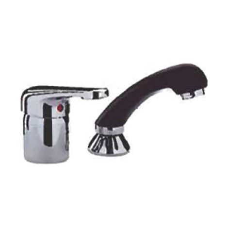 Miscelatore parrucchiere con doccia estraibile laterale BES 1228 (1/2)