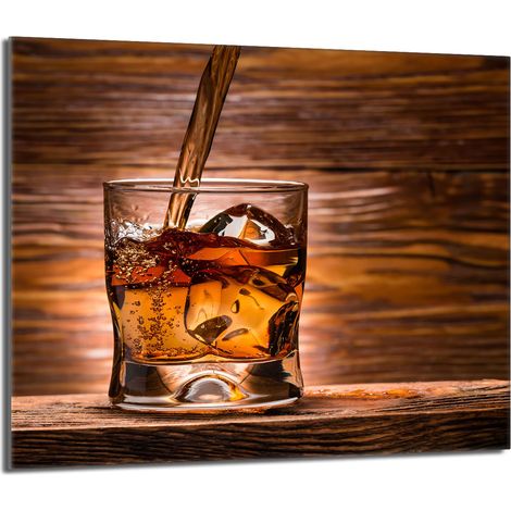 Protection de plaque de cuisson en verre 60x52 Whisky (1/5)