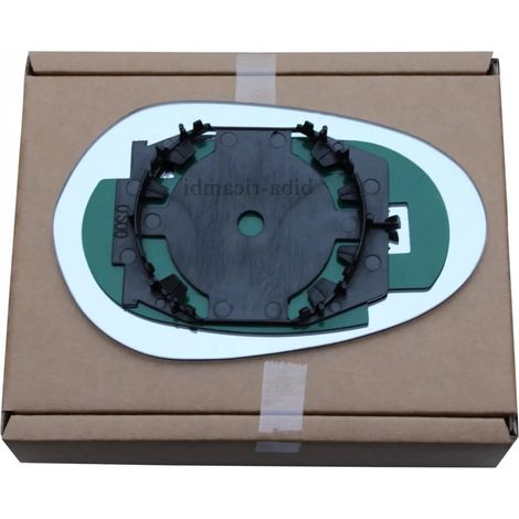 Specchio piastra specchio specchietto sx vetro vetrino lancia ypsilon 2003-2006 (1/4)