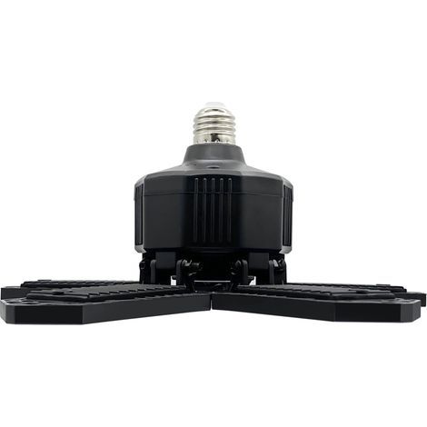 Lampe de garage LED lumineuse 15 000 lm, 6 panneaux lumineux, plafonnier déformable pour garage, éclairage 150 W, sous-sol, atelier, entrepôt, grenier (E26/E27, 240 LED). (1/5)