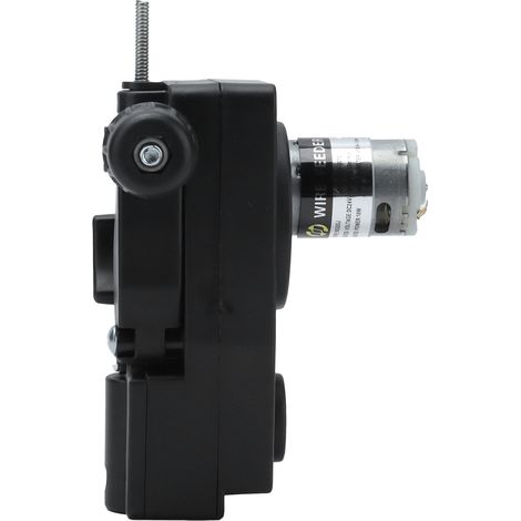 JGB37-3530 Schneckengetriebemotor, selbsthemmend, verschleißfestes Turbogetriebe, Welle für Türöffner, 12 V DC, 80 U/min (1/5)