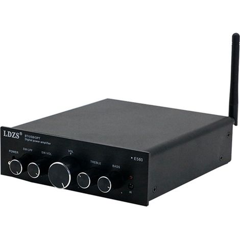 Verkaufsschlager: HiFi-Bluetooth-Stereo-Digital-Mini-Verstärker mit 2.1 Kanälen für den Heimgebrauch. (1/4)