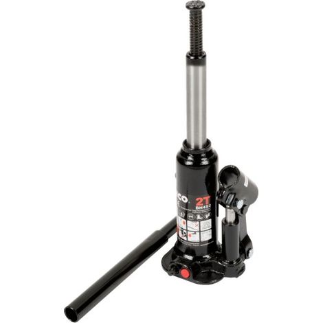 Bahco – Cric hydraulique bouteille 2T – Hauteur levée 450mm – Charge maximale 2000kg – Pour véhicules et machines lourdes (1/10)
