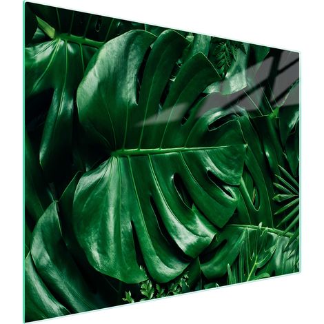 Glasschneidebrett 52x30 MONSTERA (1/5)