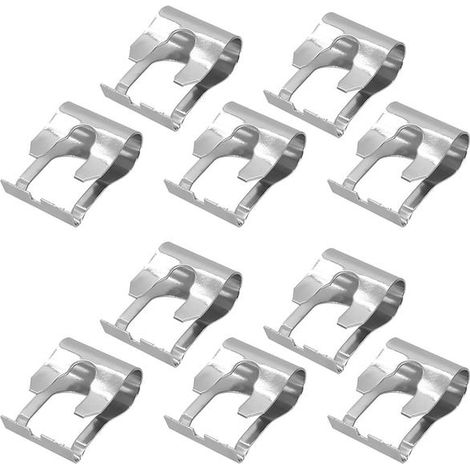 Kit de 10 clips para varillaje de limpiaparabrisas, kit de reparación de varillaje del brazo del motor del limpiaparabrisas, kit de clips (1/5)