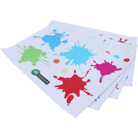 4-teiliges selbstklebendes PVC-Wanddekor, innovative Klebeaufkleber für Kinderzimmer und Schlafzimmer (1/5)