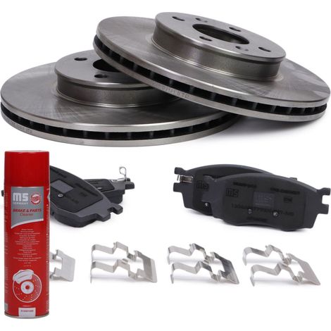 JUEGO DE DISCOS Y PASTILLAS DE FRENO DELANTERO KIA RIO II, HYUNDAI ACCENT III, i20 I 202202600 (1/4)