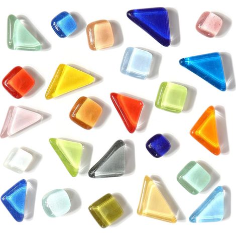 24 Aimants Frigo Décoratifs en Verre Coloré, Magnet Frigo Puissant pour Photo et Notes, Aimants Réfrigérateur Créatifs Formes Géométriques, Aimants Tableau Magnétique pour Cuisine, Bureau, Frigo (1/5)