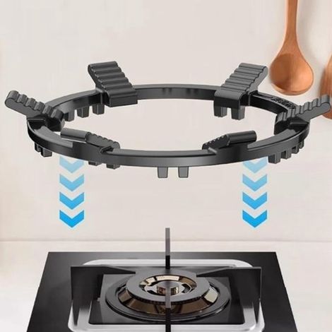 Soporte de seis patas para sartenes de gas，Accesorios para encimeras，Diámetro exterior: 21,5 cm，Diámetro interior: 18,6 cm，2 unidades (1/5)