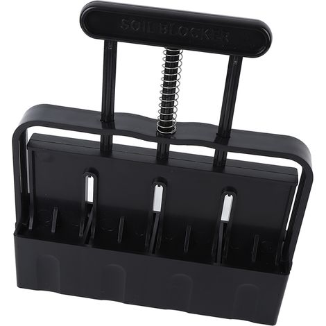 Kit de 4 Emporte-pièces à Semis ABS avec Poignée Confortable, Outil de Bloc de Terre pour Germination des Graines (1/5)