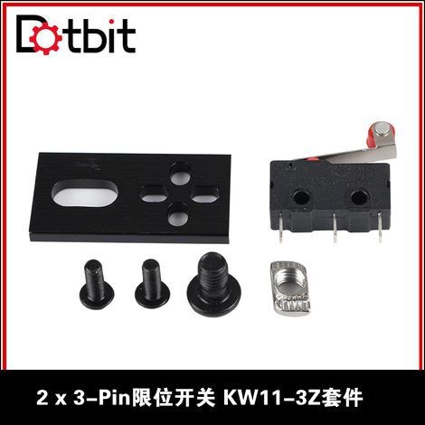 Openbuilds Miniature Sensor Limit Switch Board + Fixing Board Compatible with V-Slot/C-Beam (1/4)