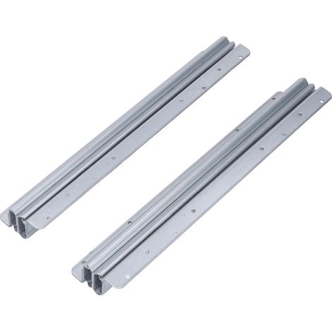 1 Paar 32-Zoll-Schubladenschienen (800 bis 1500 mm), kaltgewalzter Stahl, 120 kg Tragkraft, Auszugsschienen-Ersatz (1/5)