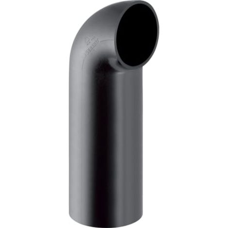 Geberit PE Bogen 90° mit langem Schenkel und kleinem Radius,  DN 100, 367.876.16.1