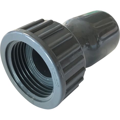 Raccord PVC 2 pièces Ø25 a coller-F26X34