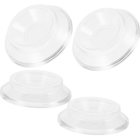 Protections pour pieds de piano, ABS, lot de 4, antidérapantes (1/5)