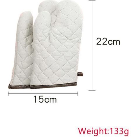 2pcs Gant de four, Coton, Antidérapant, Résistant 200°C, Cuisine (1/3)