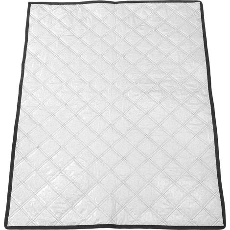 Housse Isolante pour Congélateur et Stockage Froid en Aluminium Argenté, Protection Solaire et Isolation Thermique pour Balcon et Extérieur