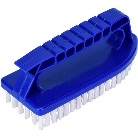 Brosse de nettoyage de piscine en plastique, pour les parois, le fond, les marches et le carrelage, utilisation manuelle dans les spas, les bassins, les fontaines et les baignoires.-AquaForge (1/4)