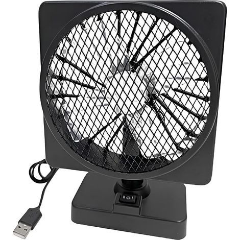Ventilateur Voiture À Brancher Rotation 360 Degrés Silencieux (1/5)