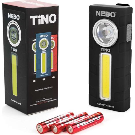 TiNO Torcia Multifunzione 300 Lumen con magnete impermeabile