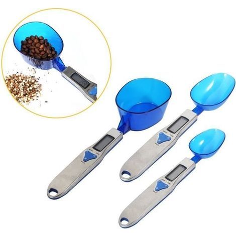 Digital Electronic Spoon Scale - LAV - 500g - 0.1g - Stainless Steel and Plastic (1/4)