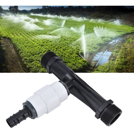 Nouvel applicateur d'engrais Venturi haute efficacité G2 à filetage externe avec clapet anti-retour blanc, outil d'irrigation agricole (1/5)