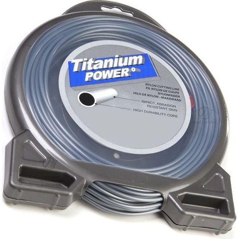 Fil débroussailleuse Rond 3,5 mm x 21 m Titanium Power (1/5)