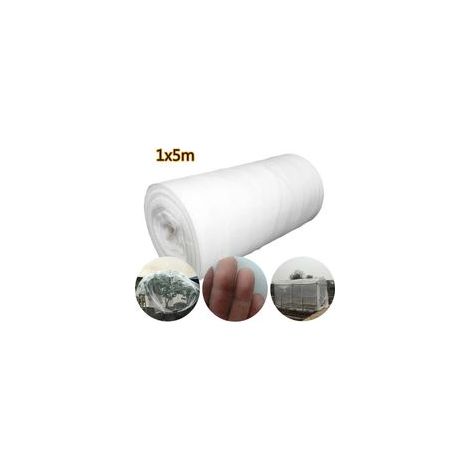 (1 x 5m) Filet anti insectes de jardin de 60 Mesh, filet anti insectes de jardin potager, filet anti oiseaux de lutte antiparasitaire de serre (1/5)