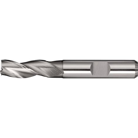 TECWERK Bohrnutenfräser DIN 844 TypN D.3mm HSS-Co8 Weldon Z.3 lang TECWERK