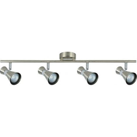 FAB 142394003 Maximo Strip 4xgu10 Nichel/cromo 15x69,5x8,5 Cm (1/2)