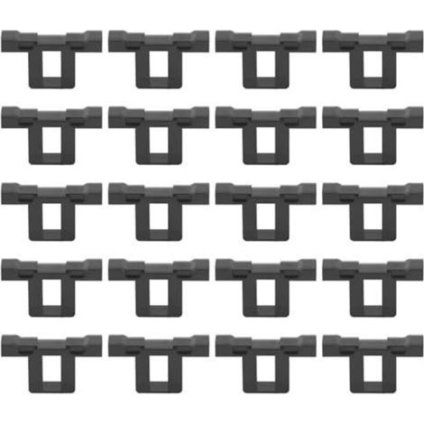 Lntyq 20er-Pack Wasserablaufclips für Solar-PV-Module, 30-mm-Reinigungsmodule, Wasserablaufclip (1/5)