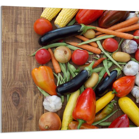 Panneau de verre POUR la cuisine 65x60 Légumes (1/5)