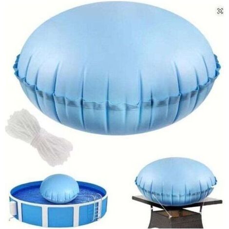 VURAHOME - Aufblasbares Winterpoolkissen, XU, 120×120cm Pool, Winterkissen für Schwimmbecken, Winterschwimmkissen für Standardabdeckungen - (1/5)