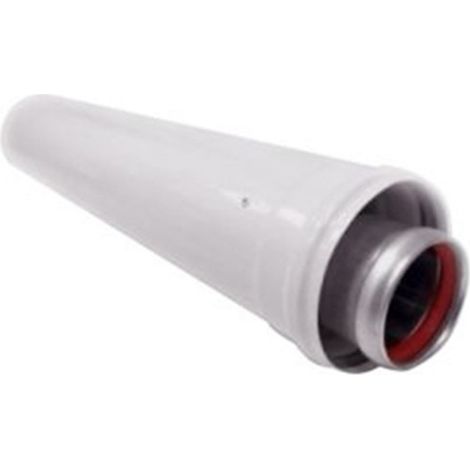 Tubo prolongación 60/100 X 0.5 mt en aluminio 303801 para calentadores de Vaillant