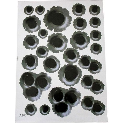 Autocollant pour voiture - Trou de balle