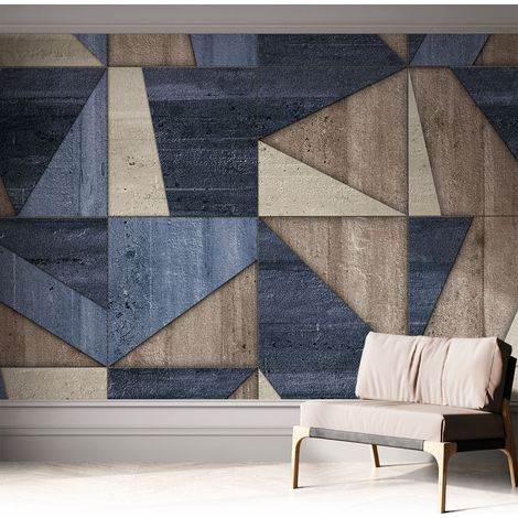 Papier peint autocollant avec imprimé pour intérieur moderne application facile a motif Motifs géométriques 312x219 cm (1/5)