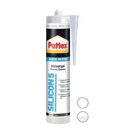 SILICONE SISTA S5 UNIVERSALE HENKEL Misura: 280 ml - Bianco